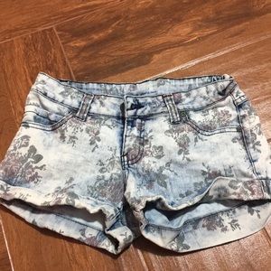 Floral print shorts
